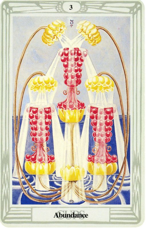 Thoth Deck The 3 Of Cups