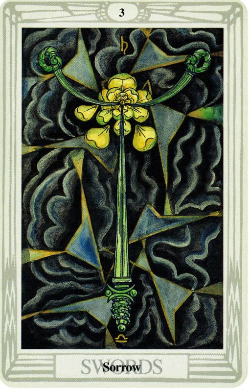 Thoth Deck The 3 Of Swords