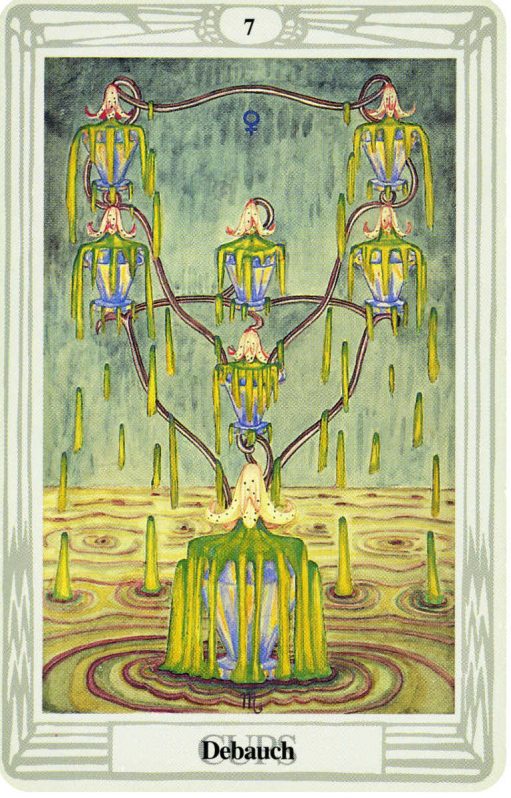 Thoth Deck The 7 Of Cups
