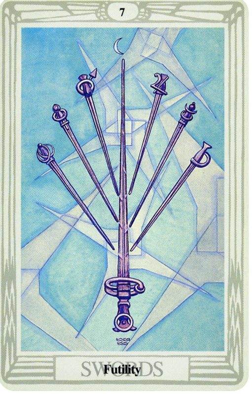 Thoth Deck The 7 Of Swords