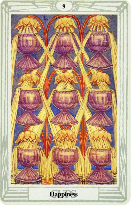 Thoth Deck The 9 Of Cups