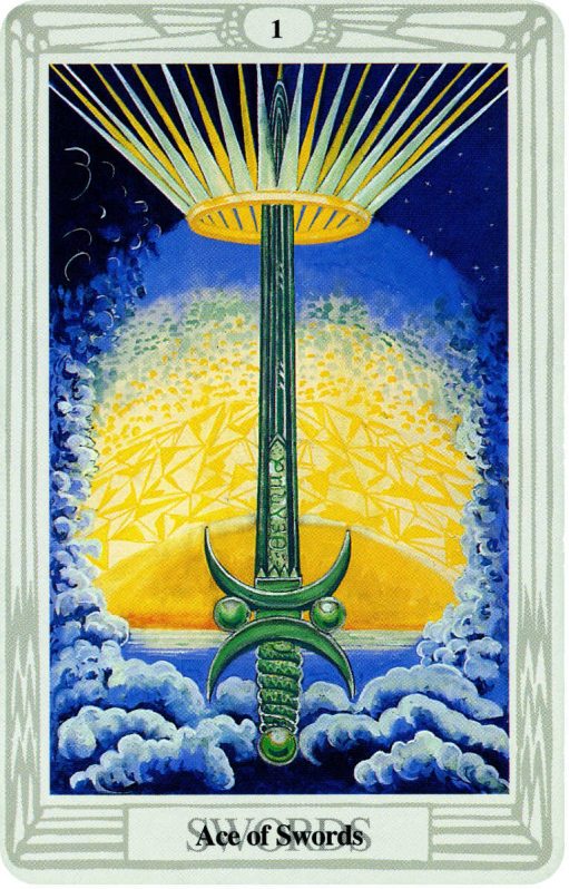 Thoth Deck The Ace Of Swords