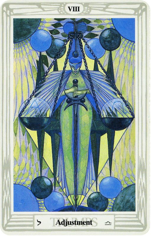 Adjustment From The Thoth Deck