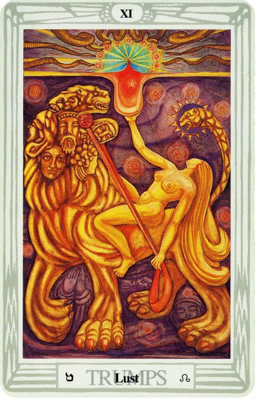 Lust From The Thoth Deck