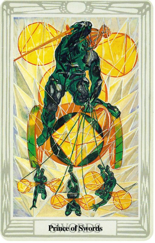 Thoth Deck The Prince Of Swords