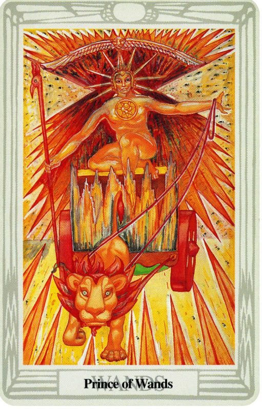 Thoth Deck The Prince Of Wands