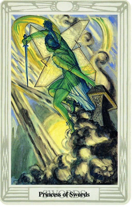Thoth Deck The Princess Of Swords