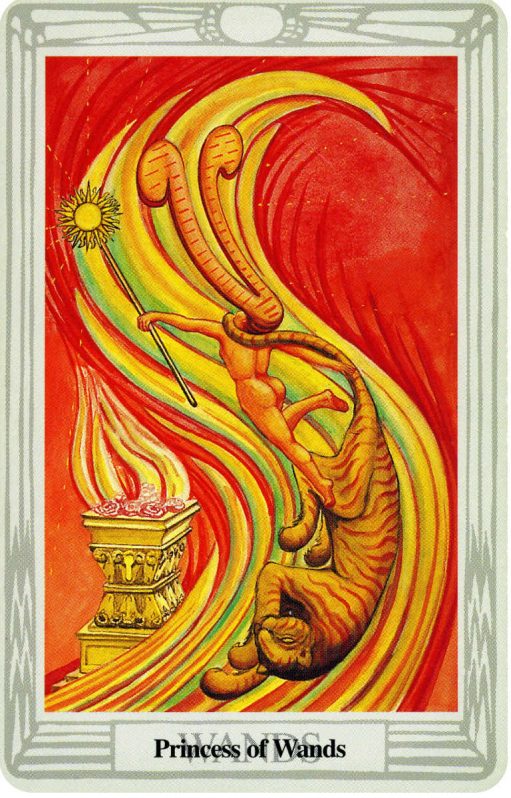 Thoth Deck The Princess Of Wands
