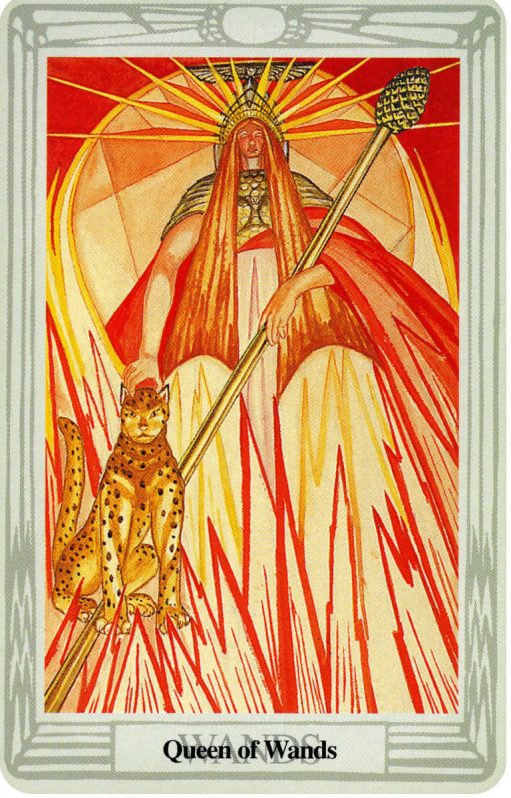 Thoth Deck The Queen Of Wands