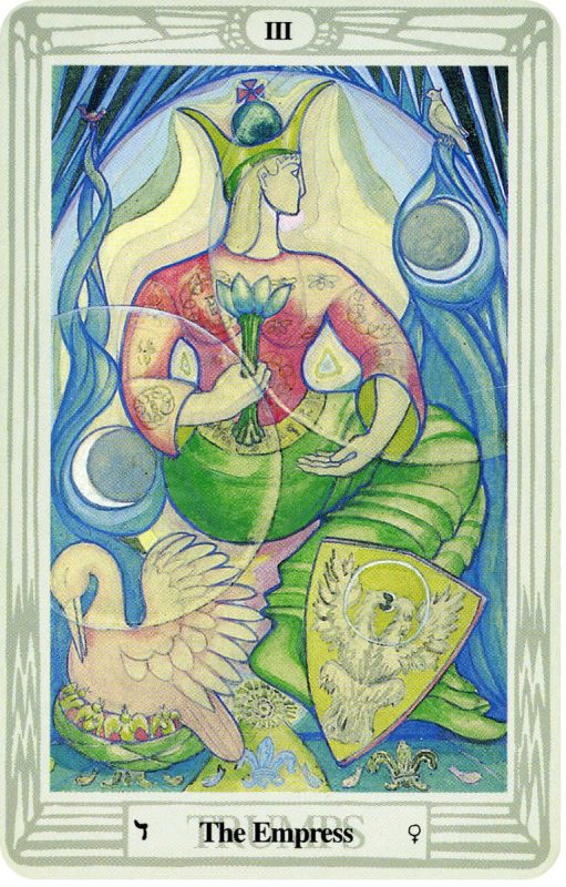 The Empress From The Thoth Deck