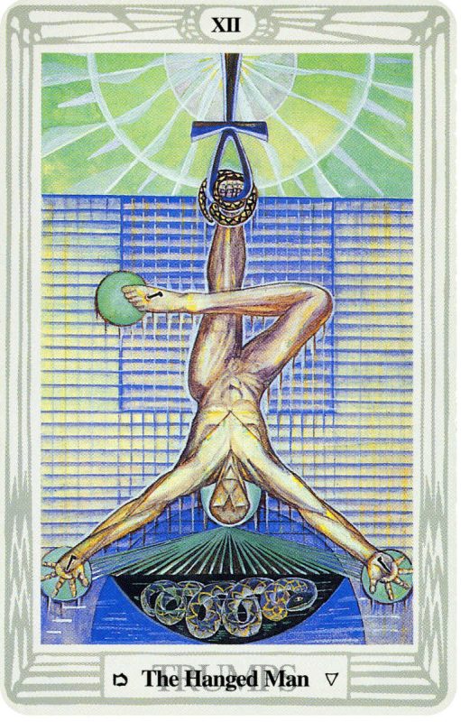 The Hanged Man From The Thoth Deck